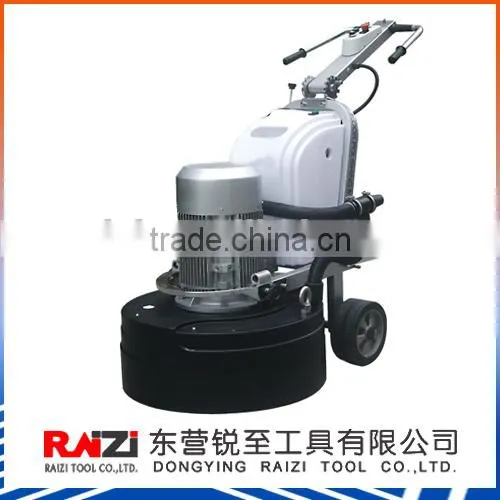 Planetary Concrete Floor Grinder With Concrete Polishing Pad