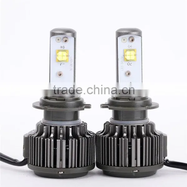 H7 60W 7200LM/Set Auto Kerry LED Headlights Bulb 6000K Lamp All in One photo-2