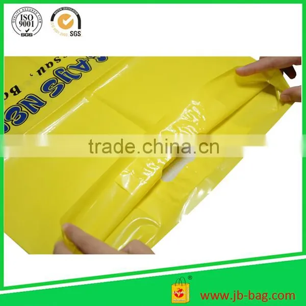 Patch Handle Clear Poly Bag Printing Client's Logo photo-4