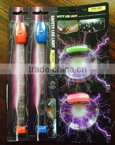 2016 Hot Sale Wrist Led Light Fluorescent Stick Night Mode/run/explore photo-3