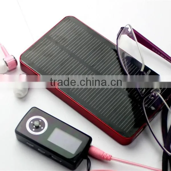 Solar Power Bank , Power Bank 6000mah, Solar Charger Power Bank