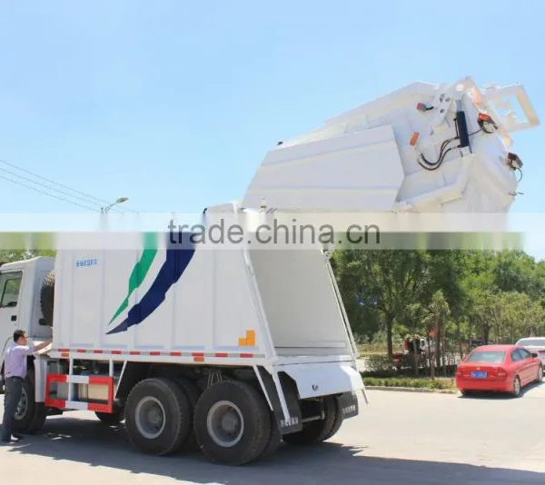 2015 New Product HOWOJHL5250ZYS 16CBM Compressed Garbage Truck Price for Sale Made in China Hot Sale photo-3