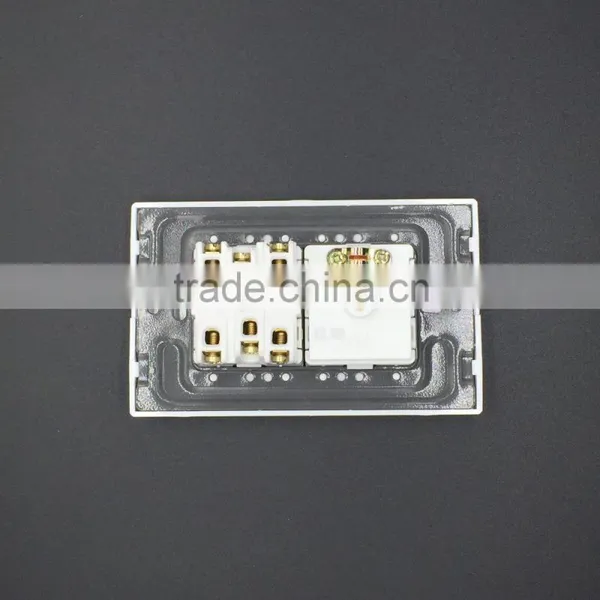 2 Gang Switch+TV Socket, TV Outlet photo-2
