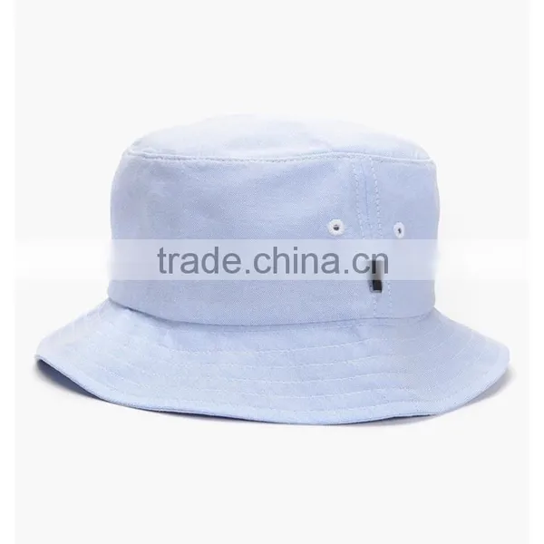 Wholesale Fancy Safari Plain White Cotton Bucket Hat photo-4