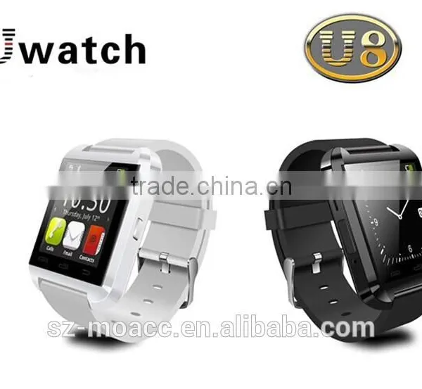 Factory Price Smart Watch With Three Color u8 Smart Watch MTK6260 u8 Android Smart Watch photo-2