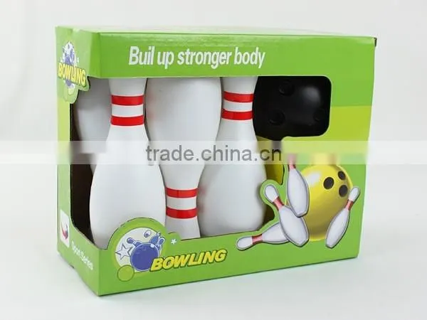 22cm Smile Face Bowling Set Sport Toy for Kids With 6 Bottles and 1 Ball photo-5