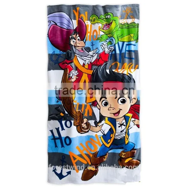Wholesaler Custom Printed Egyptian Cotton Beach Towel photo-4