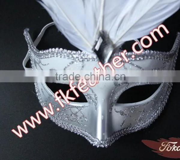 Wholesale Party Mask Masquerade Mask Goose Feather Mask For Carnival photo-5