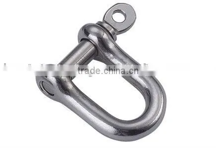 Manufacturer Price Galvanized European Type Dee Drop Forged D Shackle Quick Release Shackles 5mm-11mm in China Rigging Hardware photo-3