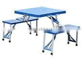 Plastic Table and Chairs Folding Table