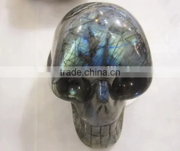 High Quality Human Skull Carved photo-5