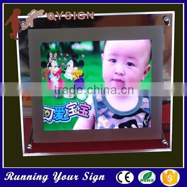 Desktop Acrylic Photo Light Box Crystal Light Box