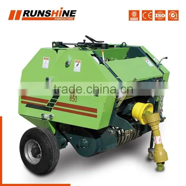 Reply In 12 Hours Rice Wheat Straw Hay Baler Video photo-6
