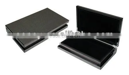 Charming Exquisite Carbon Fiber Pill Package Box