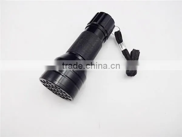 uv Flashlight Pet Urine Detector Nail Gel uv Torch 21Led UV Light photo-2