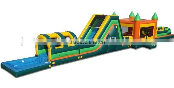 78ft Long Children Inflatable Slide Obstacle Game Slide Combo for Sale photo-4