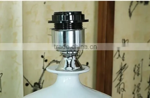 Factory Prices Blue and White Chinese Ceramic Table Lamps With 3C Certification photo-4