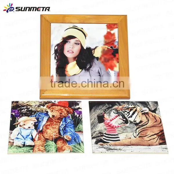 Sunmeta Factory Supply High Quality Sublimation Ceramic Tile Transfer Printing photo-2