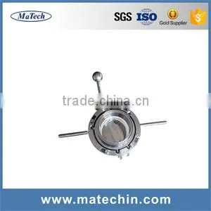 OEM Precision 4 Inch Manufacturer Stainless Steel Wafer Butterfly Valve photo-6