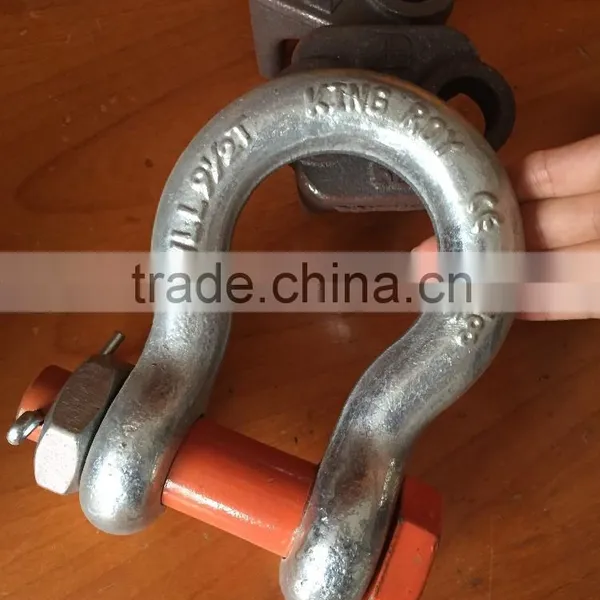 High Strenghth Bolt Type Bow Shackle U.S TYPE 2130 photo-2