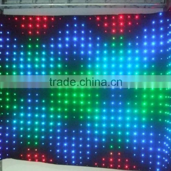 Romantic Gobo Optional LED Star Curtain photo-3