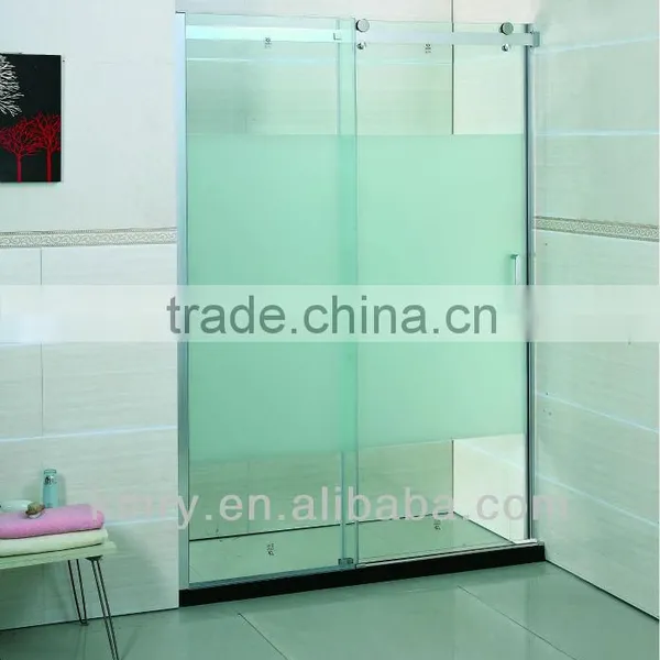Spare Parts Tempered Stainless Steel Prefabricated Sliding Small Cheap Shower Enclosures photo-4
