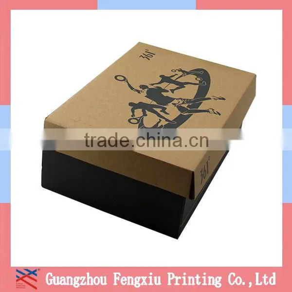 Custom Printed Decorative Name Recycled Paper Cardboard Shoe Boxes Wholesale photo-2