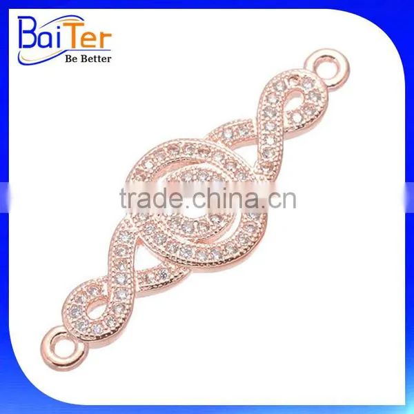 Custom Gold Plated 925 Sterling Silver Infinity Love Knot Pendant Charm Necklace Pendant photo-3