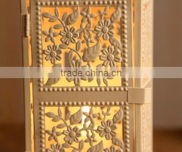 Continental Iron Hollow Candle Holder Lantern Decorations Home Furnishings Wholesale Gift photo-3