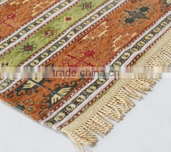 Wholesale Jacquard Woven Chenille Muslim Prayer Rugs, Prayer Mat photo-3