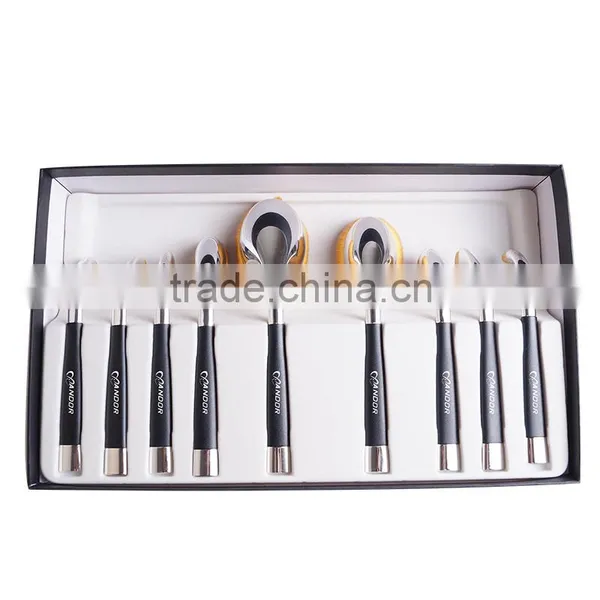 Wholesale Custom Logo Makeup Brushes 9 Piece Makeup Brush Set