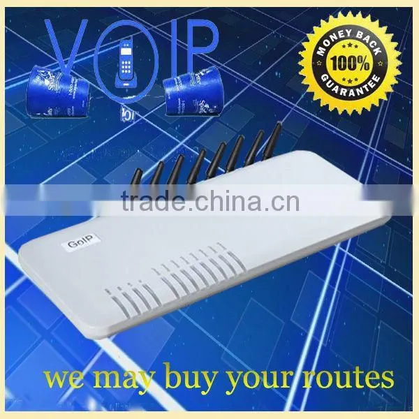 Goip8, 8 Sim Cards Voip Gsm Gateway,avoip Block Remote Control Terminal Gateway Voz ip