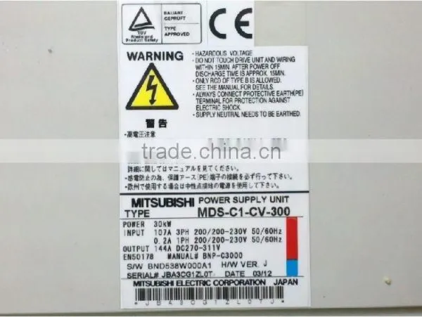New Original CNC Drive Power (MDS-C1-CV-300) photo-2