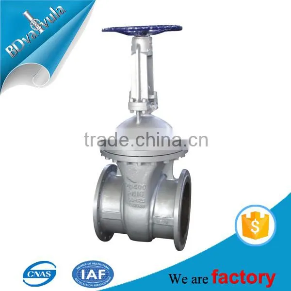 Casted Steel Gate Structure Valve With Hand Wheel in DIn Standard for Water Industry photo-3