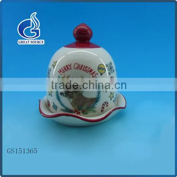 Hotsale Christmas Decorative Ceramic Spice&pepper Shakers photo-3