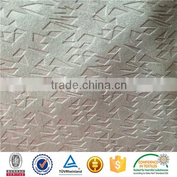 Make to Order Polyester Material New Pattern Embossed Cheap Car Seat Covers Fabric photo-3