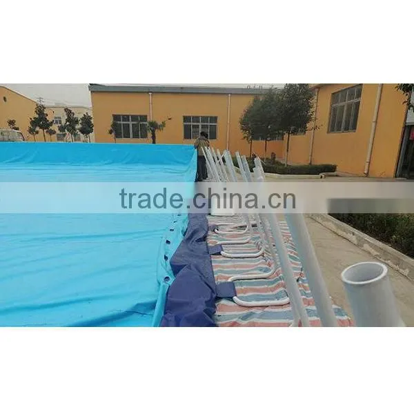 1.32M Height 0.9mm Netted PVC Tarpaulin Inflatable Swimming Pool photo-2