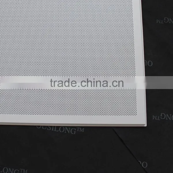 Perforated Suspended Metal Ceiling Tiles Aluminum False Ceiling Lay In Ceiling photo-3
