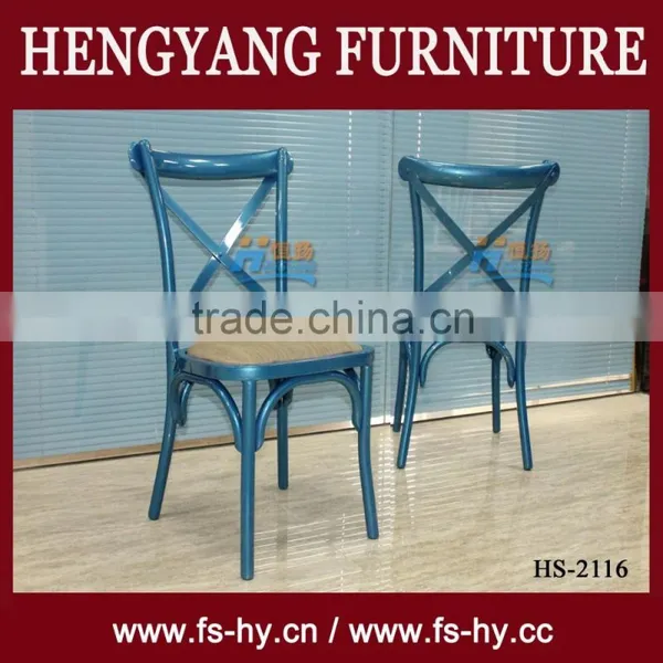HS-2116 Wholesale 2015 New Design Modern Aluminum Restaurant Tables and Chairs for Sale Used Quality Choice photo-2