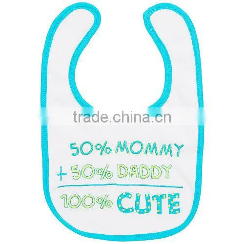 Custom Soft Flannel Baby Bibs With Embroidery Logo photo-4