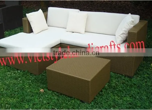 VSH-PF647B-648	Corner sofa set ( corner sofa + table)