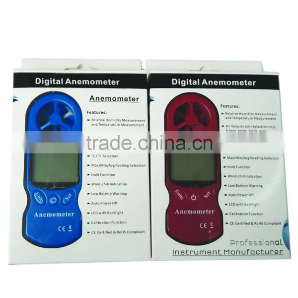 Thermal Anemometer,Air Velocity Meter, Wind Gauge photo-5