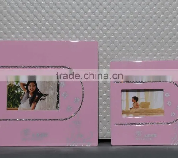 Wholesale Crystal Photo Album Cover Leather Photo Case photo-3