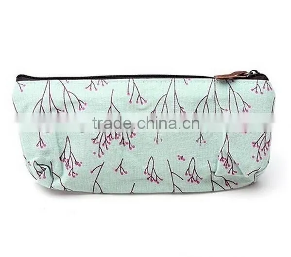 New Flower Floral Pencil Pen Case /Cosmetic Makeup For Wholesale photo-2