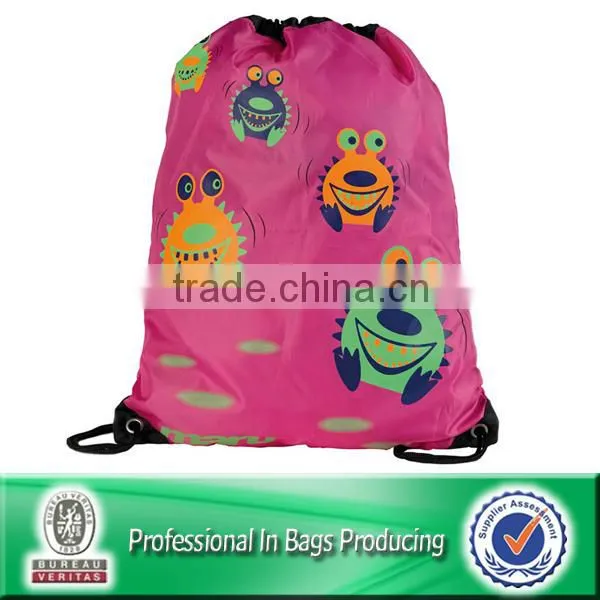 Lead-free 100% Recycled Custom Printed Gym Drawstring Bags Quality Choice photo-5
