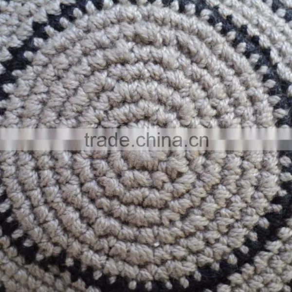 100% Hand-made Cotton Kippah & Caps / Muslim Kippah Kippot Yarmeulke Factory Supplier photo-4