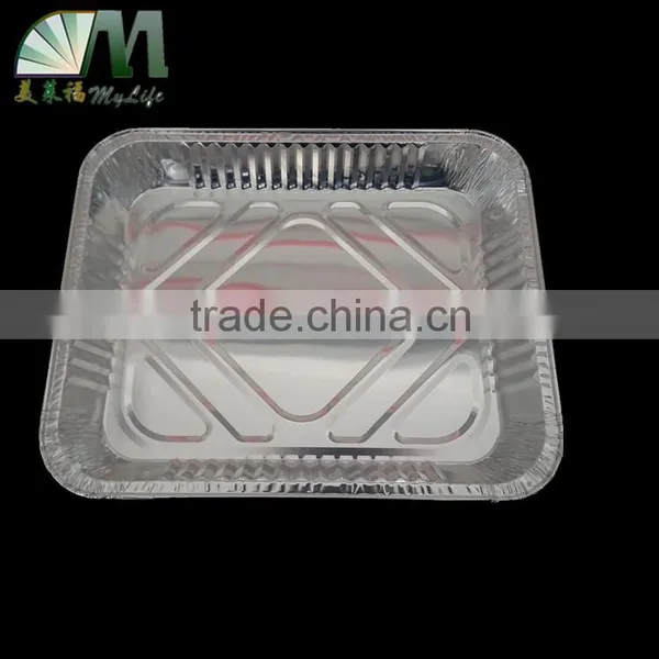 A25 2500ml High Quality Food Grade Aluminium Foil Takeaway Food Box