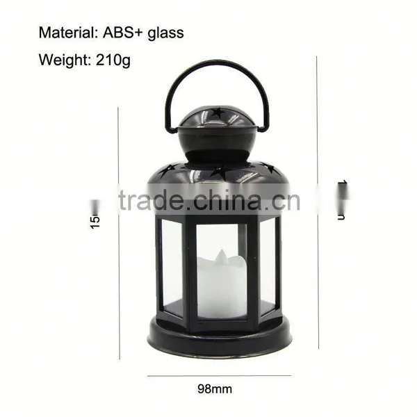 Promotion Poppas BS10 Classic ABS Plastic Cheap Colorful Decoration Hurricane Lantern,Antique Awesome Candle Lantern photo-5