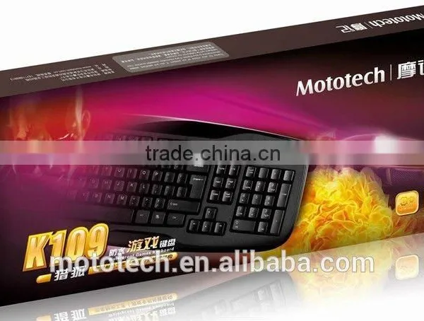 K109 Smart Ergonomic Design With Color Keycap, 103 Button Supply Factory Price photo-3