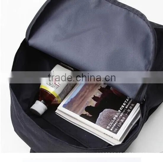 2015 Fashion Clolorful Canvas Backpack photo-4